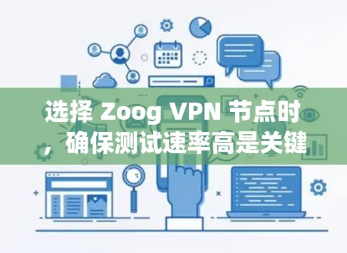 选择 Zoog VPN 节点时，确保测试速率高是关键。以下是一些常用的测试地点和注意事项