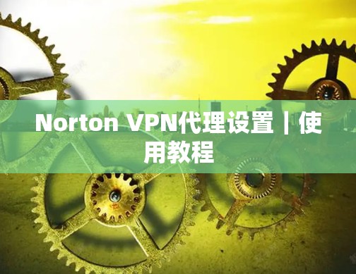 Norton VPN代理设置｜使用教程