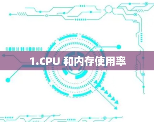 1.CPU 和内存使用率