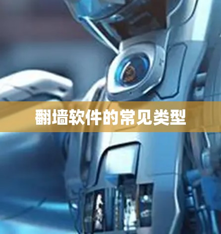 翻墙软件的常见类型 翻墙软件的常见类型