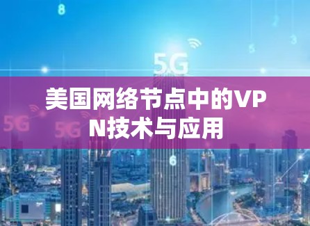 美国网络节点中的VPN技术与应用 美国网络节点中的VPN技术与应用