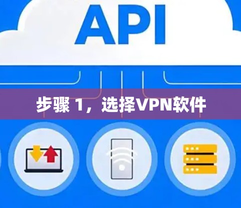 步骤 1,选择VPN软件 步骤 1,选择VPN软件