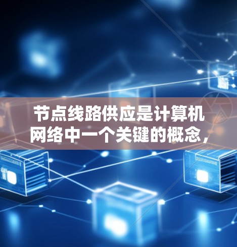 节点线路供应是计算机网络中一个关键的概念，涉及多个方面，直接影响网络的性能、可靠性和资源利用率。以下是对节点线路供应的详细分析