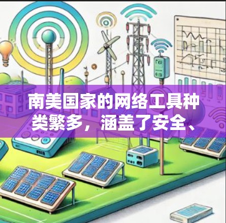 南美国家的网络工具种类繁多，涵盖了安全、监控、管理等多个方面。以下是一些常见的网络工具和软件在南美国家的使用情况